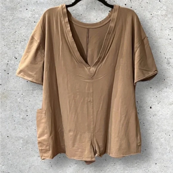 NWT Free People Hot Shot Tee Romper - Picture 8 of 15